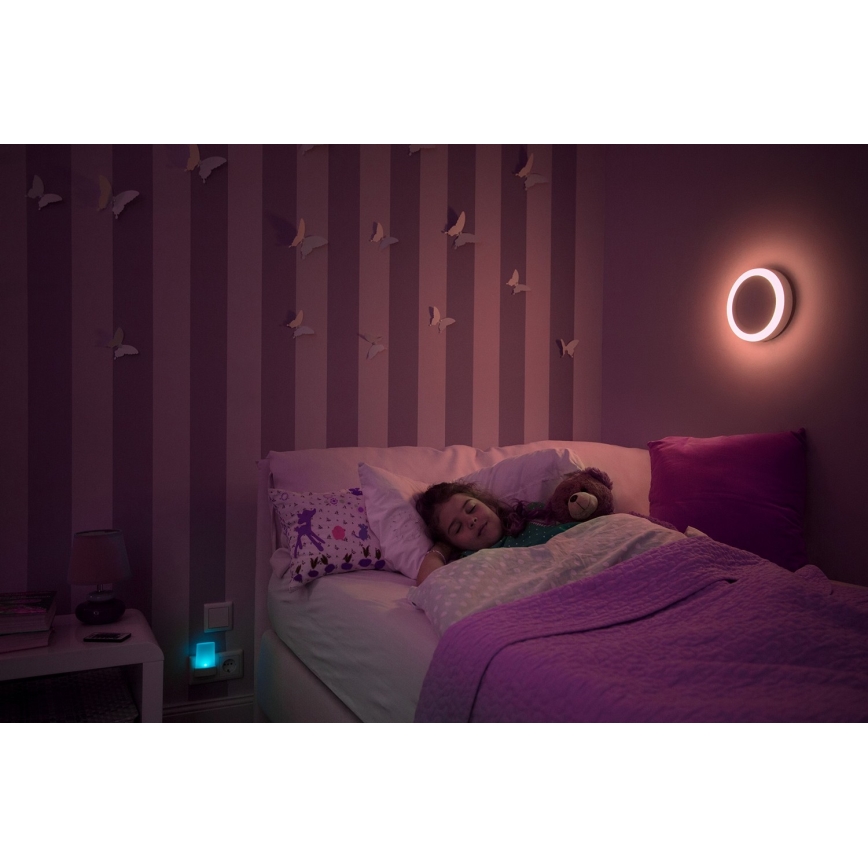 Ledvance - LED RGB prigušiva plafonska svetiljka LED/19W/230V + daljinski upravljač