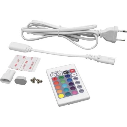 Ledvance - LED RGB prigušiva lampa za ispod ormarića SLIM LED/4W/230V + daljinski upravljač