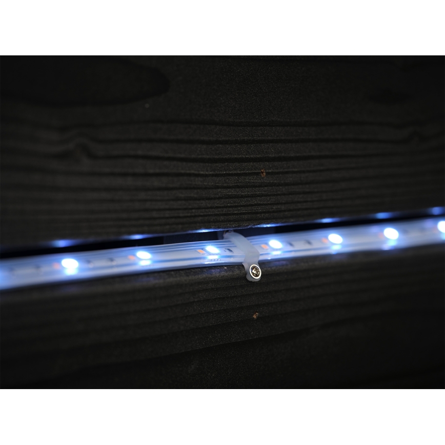 Ledvance - LED RGB prigušiva solarna traka FLEX MAGIC 3m LED/1,2W/5V IP44 + daljinski upravljač
