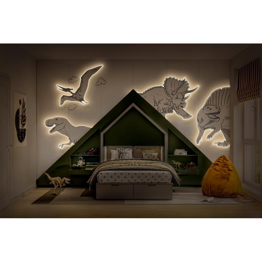 Ledvance - LED RGB prigušiva traka FLEX 5m LED/10W/230V + daljinski upravljač