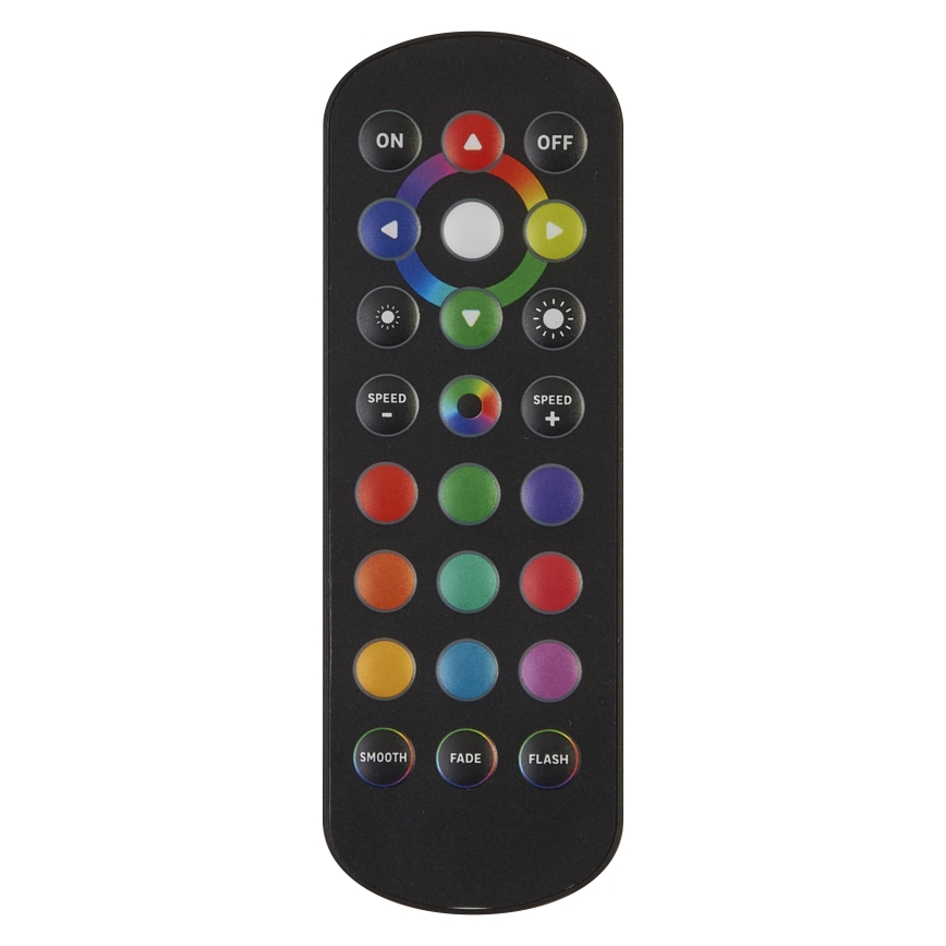 Ledvance - LED RGB prigušiva traka FLEX 5m LED/10W/230V + daljinski upravljač