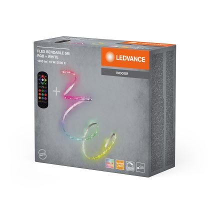 Ledvance - LED RGB prigušiva traka FLEX 5m LED/10W/230V + daljinski upravljač