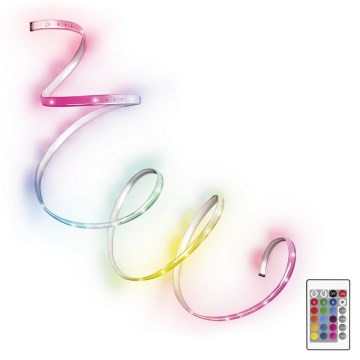 Ledvance - LED RGB prigušiva traka FLEX 5m LED/19W/230V + daljinski upravljač