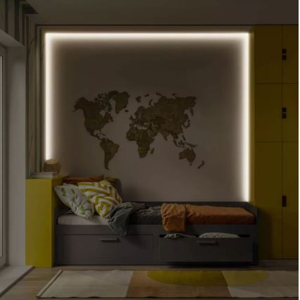 Ledvance - LED RGB prigušiva traka FLEX AUDIO 5m LED/20W/230V + daljinski upravljač