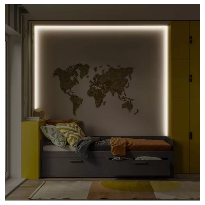 Ledvance - LED RGB prigušiva traka FLEX AUDIO 5m LED/20W/230V + daljinski upravljač