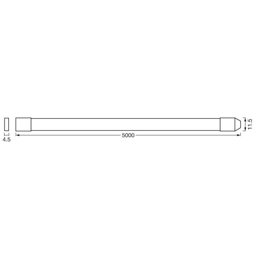 Ledvance - LED RGB+TW prigušiva spoljašnja traka FLEX 5m LED/14,5W/230V 2700-6500K IP44 Wi-Fi