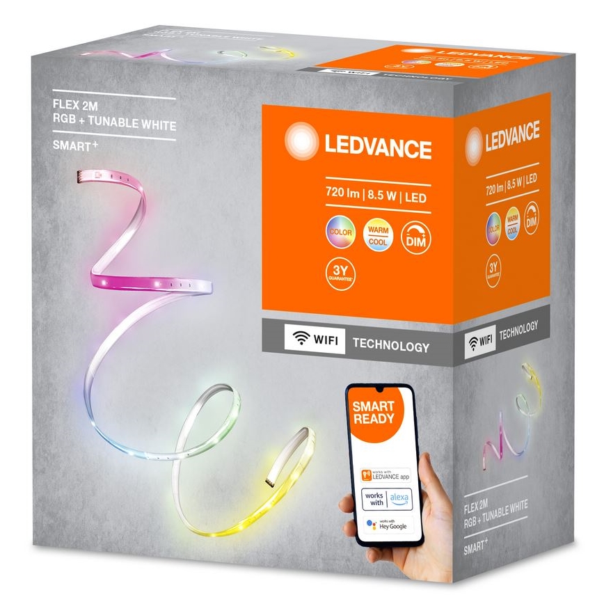 Ledvance - LED RGB+TW prigušiva traka SMART+ FLEX 2m LED/8,5W/230V Wi-Fi