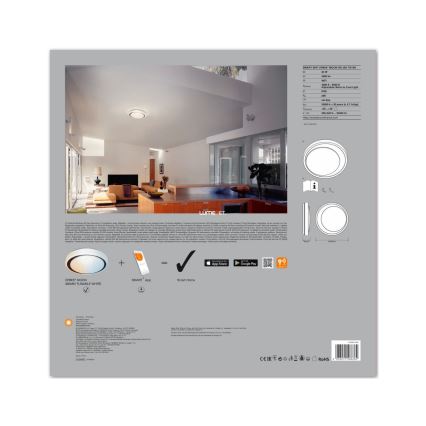 Ledvance - LED RGBW prigušiva svetiljka SMART+ KITE LED/18W/230V 3000K-6500K Wi-Fi