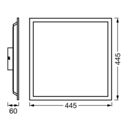 Ledvance - LED RGBW prigušiva stropna svetiljka SMART+ MAGIC LED/24W/230V 2700-6500K Wi-Fi + daljinski upravljač
