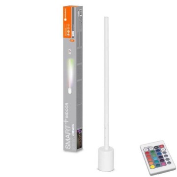 Ledvance - LED RGBW prigušiva podna lampa SMART+ FLOOR LED/8W/230V 2700-6500 Wi-Fi bela + daljinski upravljač