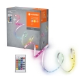 Ledvance - LED RGBW prigušiva traka FLEX 3m LED/10W/230V + daljinski upravljač