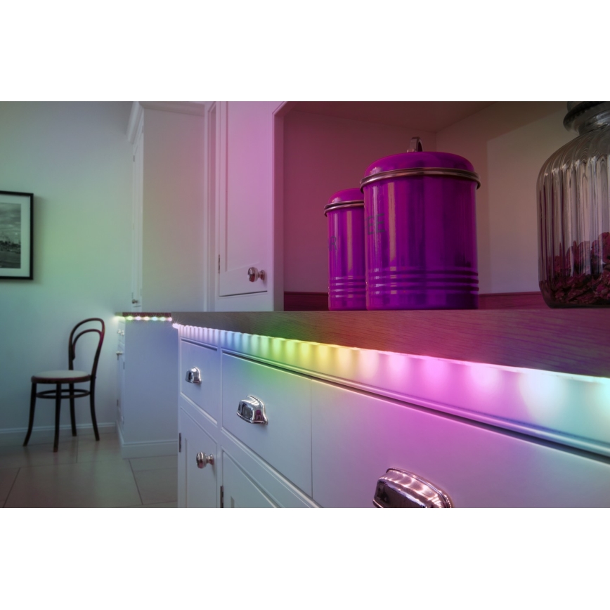 Ledvance - prigušiva LED RGBW traka FLEX 5m LED/14W/230V + daljinski upravljač
