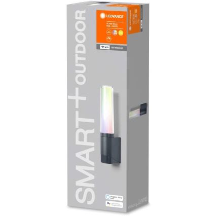 Ledvance - LED RGBW spoljašnja zidna svetiljka SMART+ FLARE LED/7,5W/230V IP44 Wi-Fi