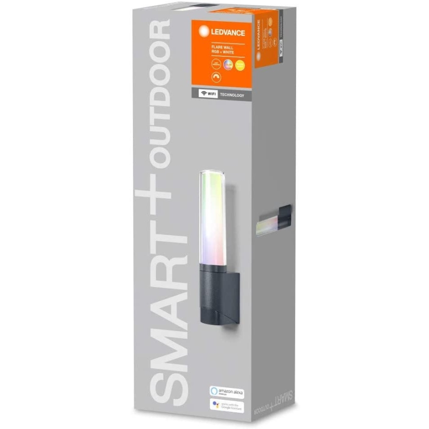 Ledvance - LED RGBW spoljašnja zidna svetiljka SMART+ FLARE LED/7,5W/230V IP44 Wi-Fi