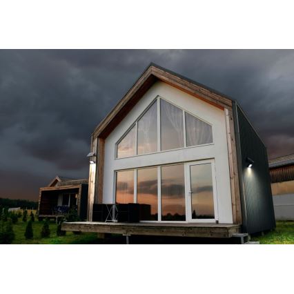 Ledvance - LED prigušiva solarni reflektor sa senzorom pokreta i sumraka FLOOD SPLIT LED/10W/3,2V 5000 mAh IP65 + daljinski upravljač