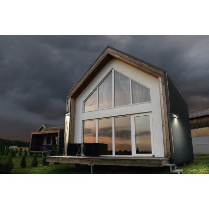 Ledvance - LED solarno zidno svetlo sa senzorom pokreta i sumraka BUTTERFLY LED/4W/3,7V 2000 mAh IP65