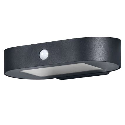 Ledvance - LED solarno zidno svetlo sa senzorom pokreta i sumraka ENDURA STYLE LED/4W/3,7V 2000 mAh IP44
