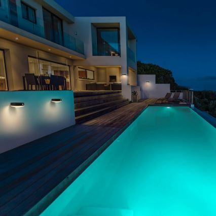 Ledvance - LED solarno zidno svetlo sa senzorom pokreta i sumraka ENDURA STYLE LED/6W/3,7V 1420 mAh IP44