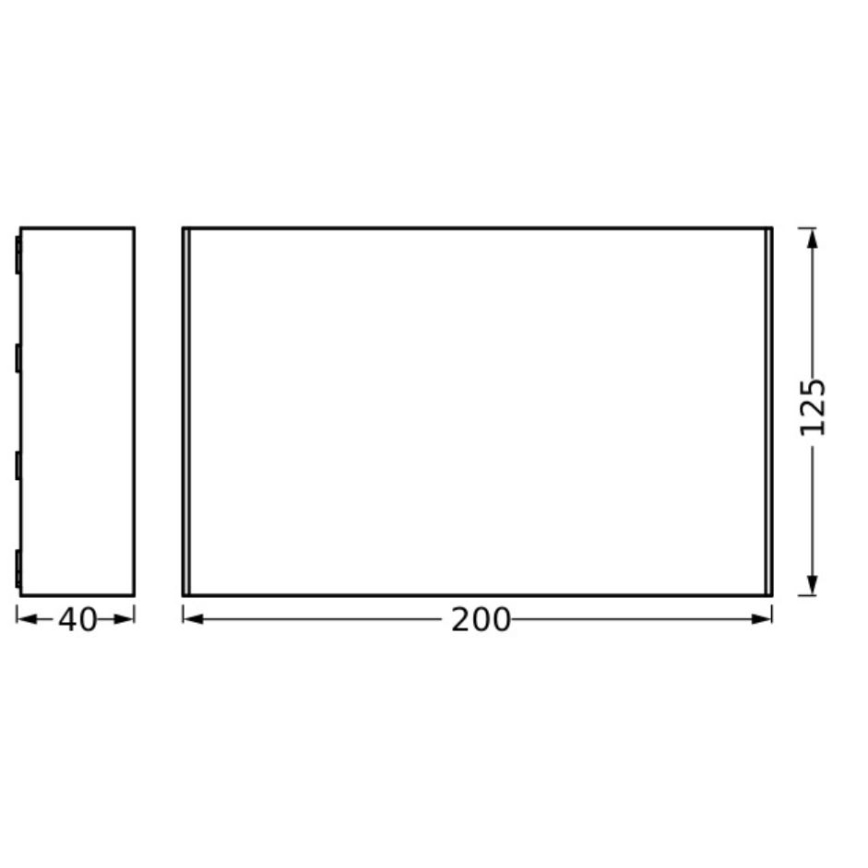 Ledvance - LED spoljašnja zidna svetiljka ENDURA STYLE ILJA LED/7W/230V IP65