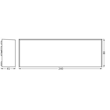 Ledvance - LED spoljašnja zidna svetiljka ENDURA STYLE IVO LED/6,5W/230V IP65