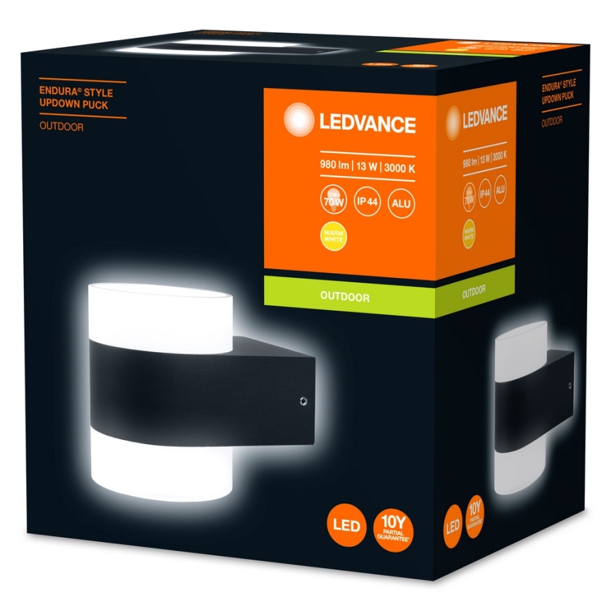 Ledvance - LED spoljašnje zidno svetlo ENDURA LED/13W/230V IP44