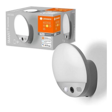 Ledvance - LED spoljašnje zidno svetlo sa senzorom i kamerom SMART+ LED/15W/230V Wi-Fi IP44