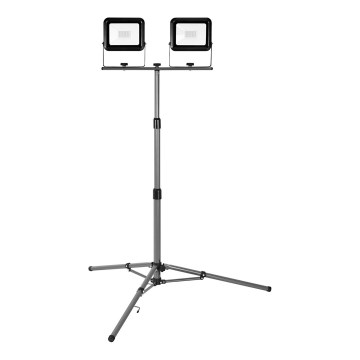 Ledvance - LED spoljašnji reflektor sa držačem WORKLIGHT TRIPOD 2xLED/30W/230V 6500K IP65