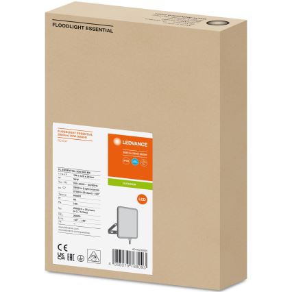 Ledvance - LED spoljašnji zidni reflektor FLOODLIGHT LED/30W/230V 6500K IP65