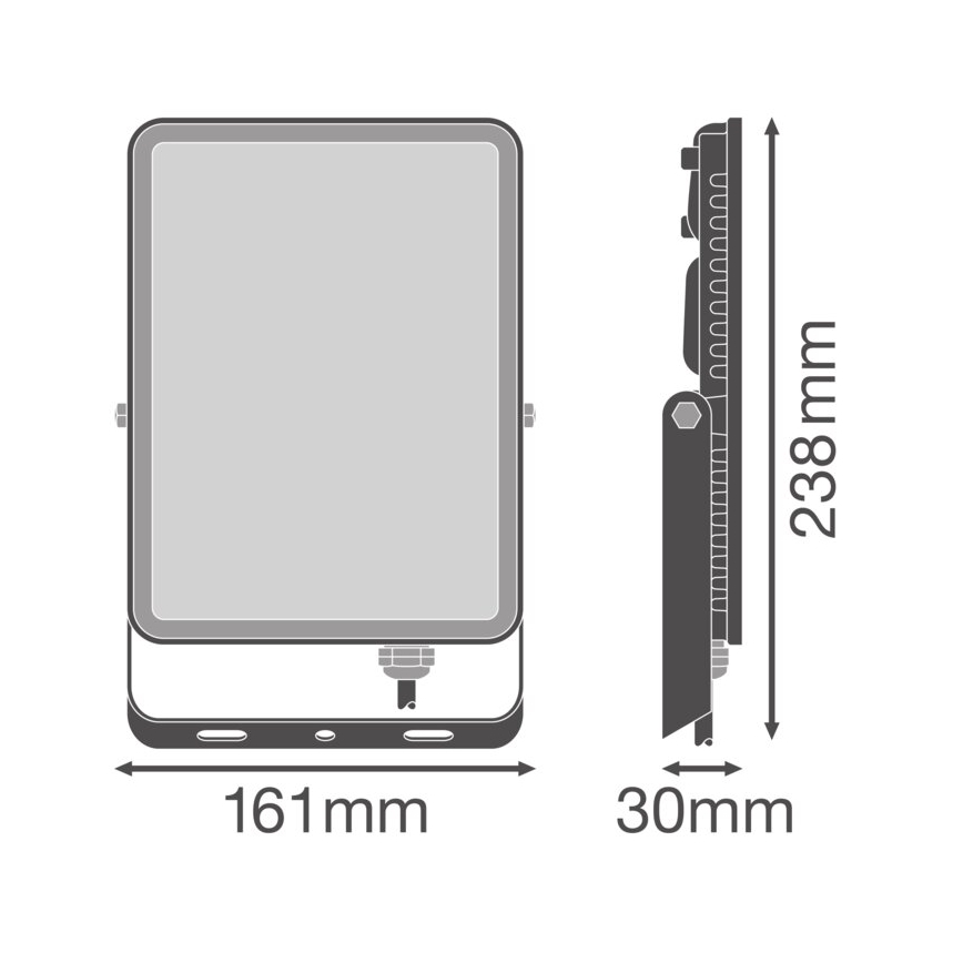 Ledvance - LED spoljašnji zidni reflektor FLOODLIGHT LED/50W/230V IP65