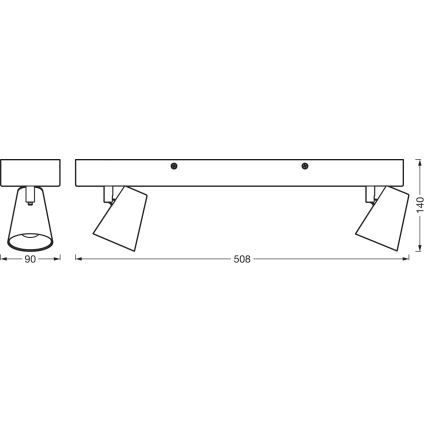 Ledvance - LED spot svetiljka DECOR NEPTUNE LED/20W/230V