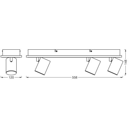 Ledvance - LED spot svetlo DECOR MARS LED/41W/230V