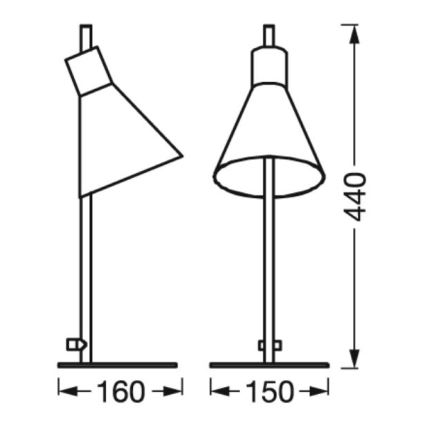 Ledvance - LED stona lampa DECOR TOKIO LED/5W/230V
