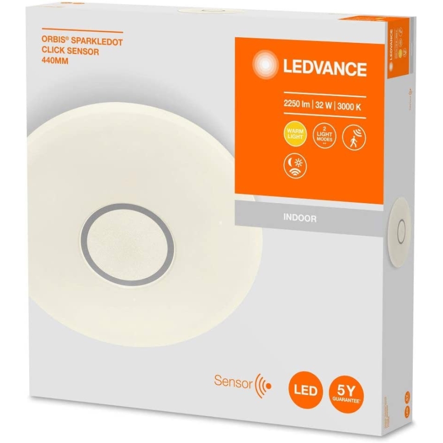 Ledvance - LED stropno svetlo sa senzorom SPARKLEDOT LED/32W/230V