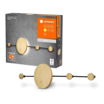 Ledvance - LED zidno svetlo DECOR WOOD LED/6W/230V