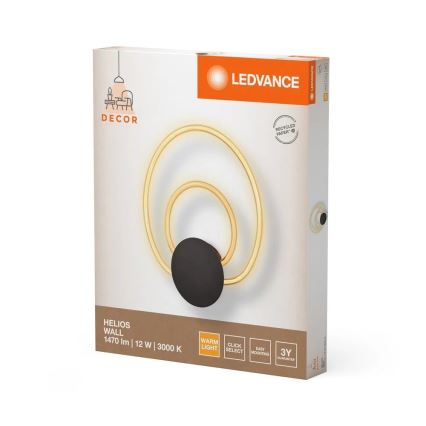 Ledvance - LED zidno svetlo HELIOS WALL LED/12W/230V 3000K
