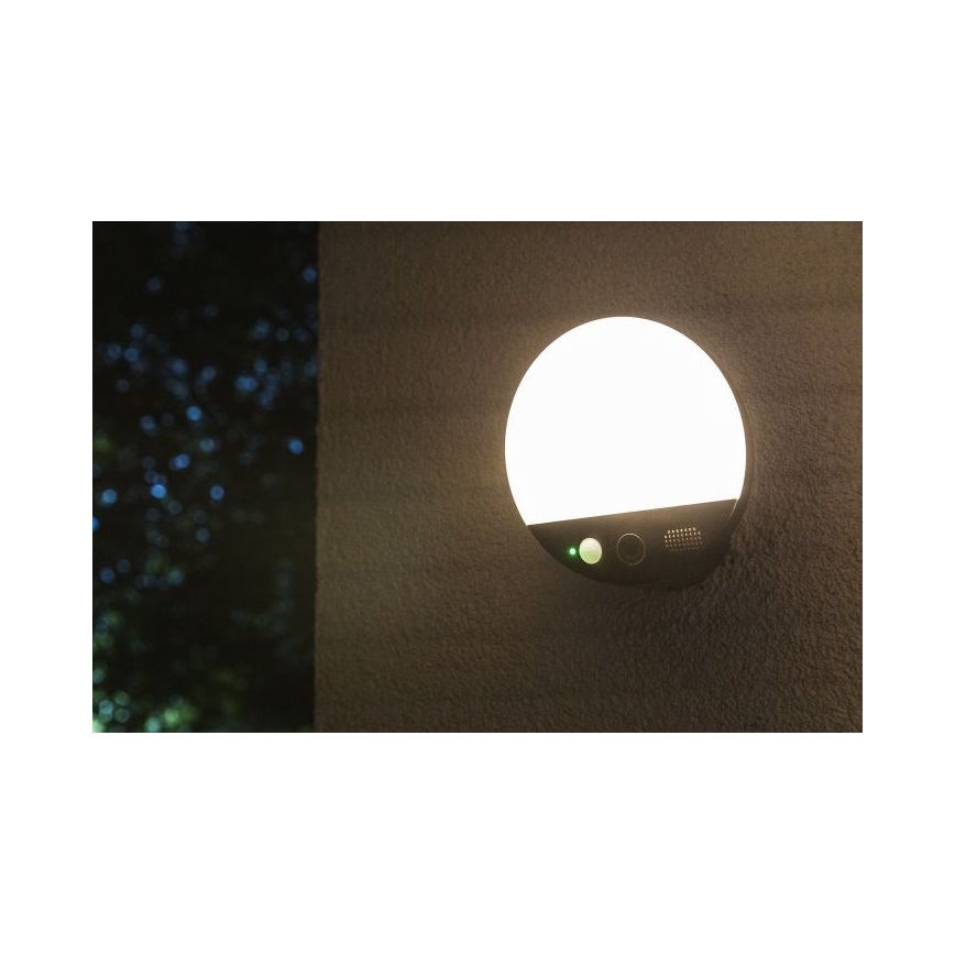 Ledvance - LED spoljašnje zidno svetlo sa senzorom i kamerom SMART+ LED/15W/230V Wi-Fi IP44