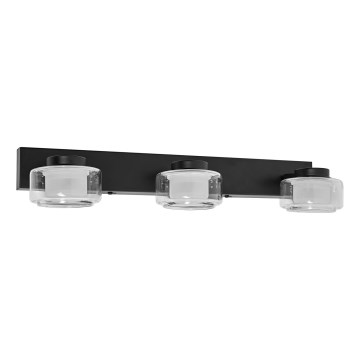 Ledvance - LED zidno svetlo za kupatilo ORBIS FLAME 3xLED/5,5W/230V 3000/4000K IP44 crna