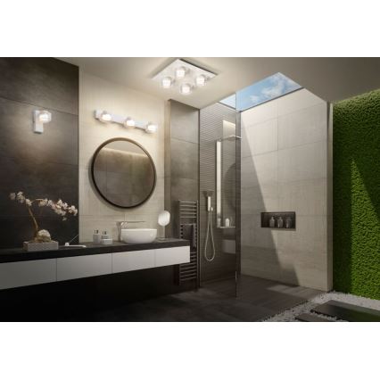 Ledvance - LED zidno svetlo za kupatilo ORBIS FLAME 3xLED/5,5W/230V 3000/4000K IP44 belo