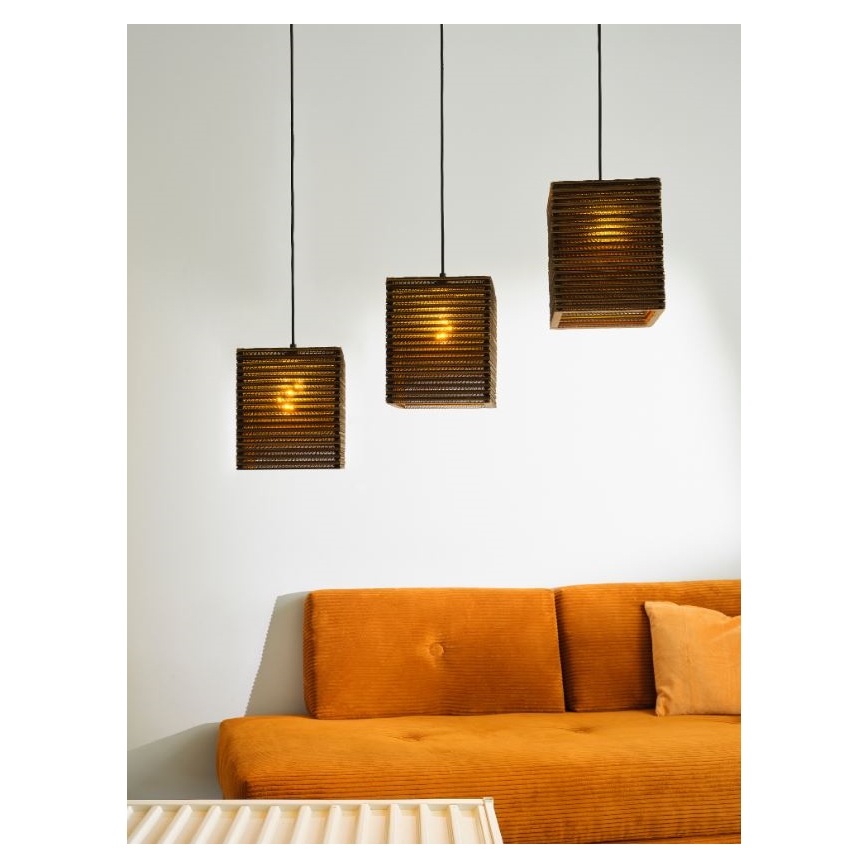 Ledvance - Luster na kablu DECOR CARDBOARD 3xE27/15W/230V