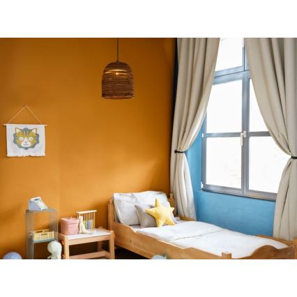 Ledvance - Luster na sajli DECOR CARDBOARD 1xE27/15W/230V prečnik 25 cm