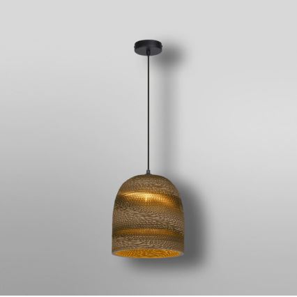 Ledvance - Luster na sajli DECOR CARDBOARD 1xE27/15W/230V prečnik 25 cm