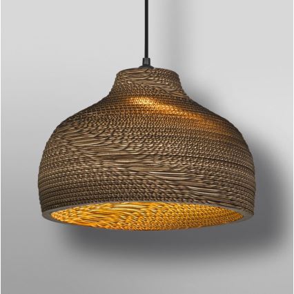 Ledvance - Luster na sajli DECOR CARDBOARD 1xE27/15W/230V prečnik 36 cm