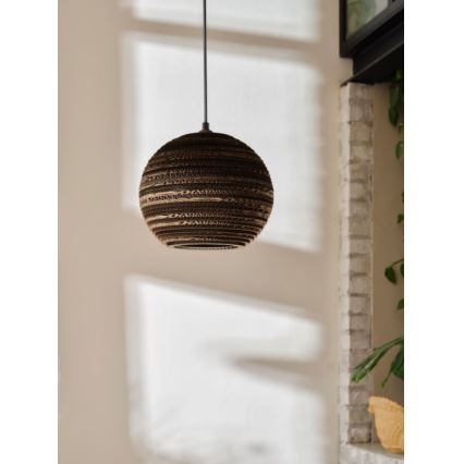 Ledvance - Luster na sajli DECOR CARDBOARD 1xE27/15W/230V prečnika 26 cm