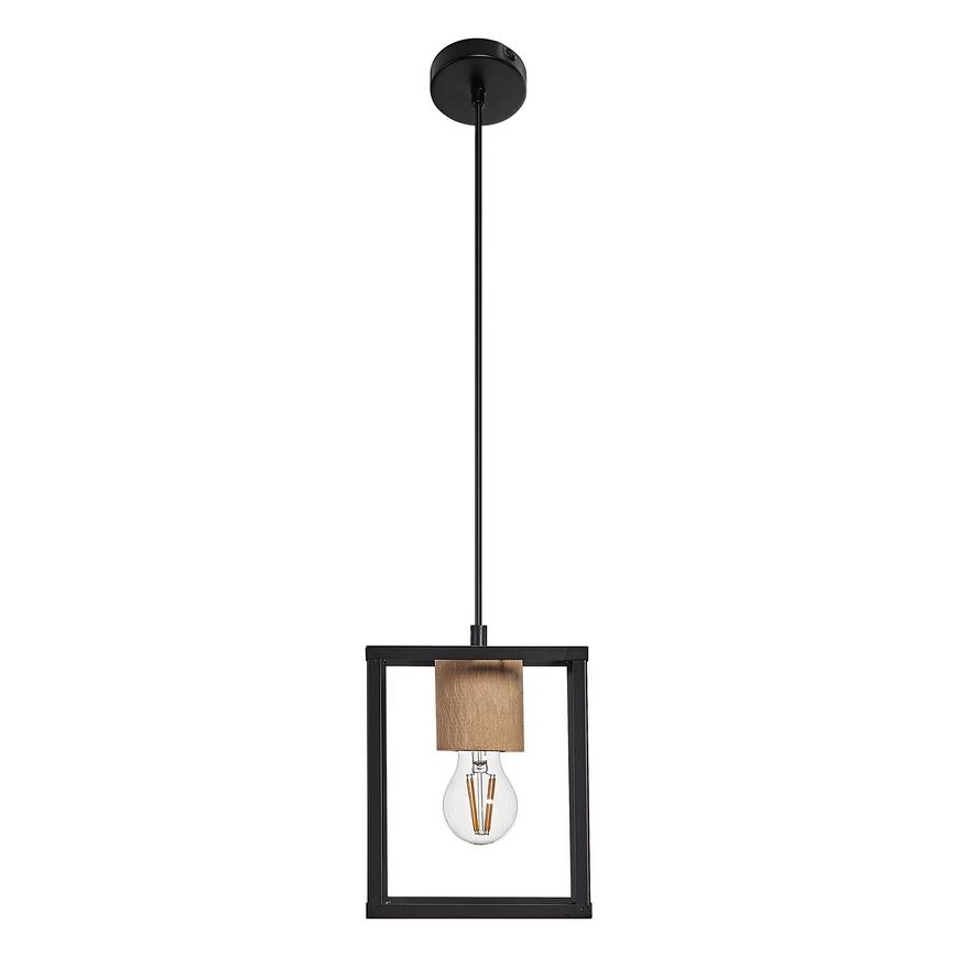 Ledvance - Luster na sajli DECOR NAIROBI 1xE27/15W/230V kaučukovo drvo