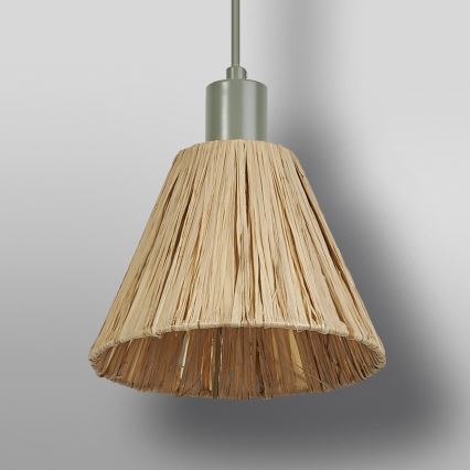 Ledvance - Luster na sajli DECOR RAFFIA 1xE27/15W/230V rafija