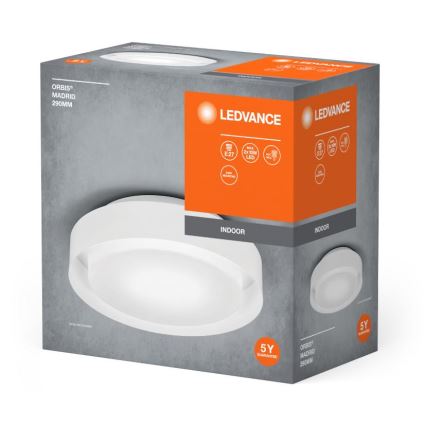 Ledvance - Plafonska svetiljka ORBIS MADRID 2xE27/10W/230V bela