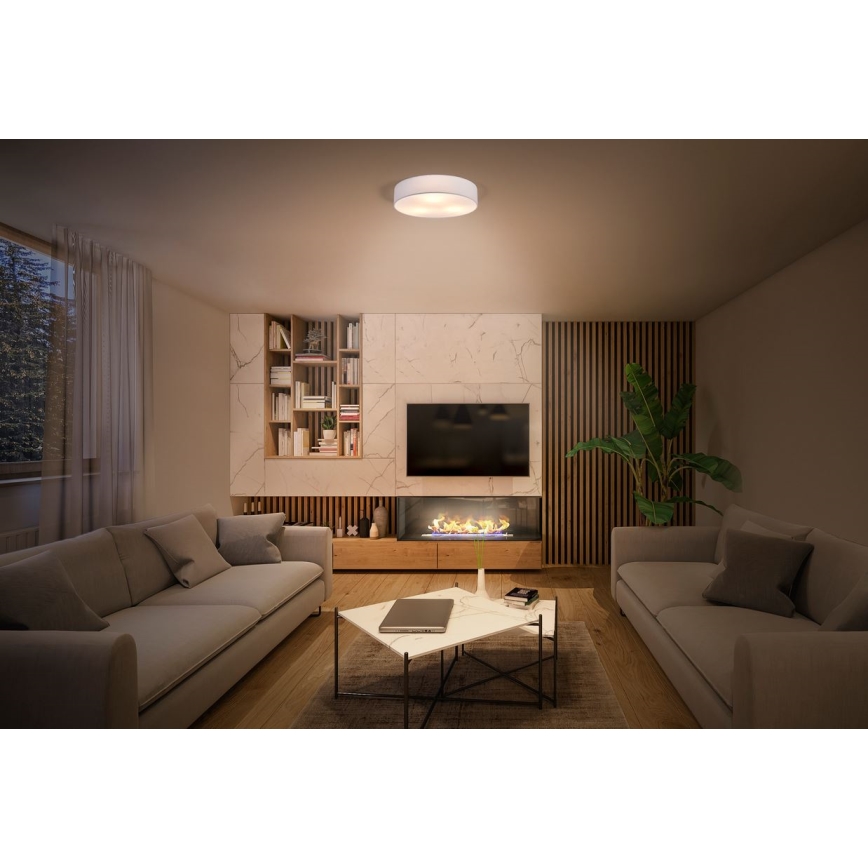 Ledvance - Plafonska svetiljka ORBIS PARIS 1xE27/25W/230V bela