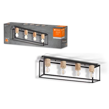 Ledvance - Plafonski luster DECOR 4xE27/15W/230V