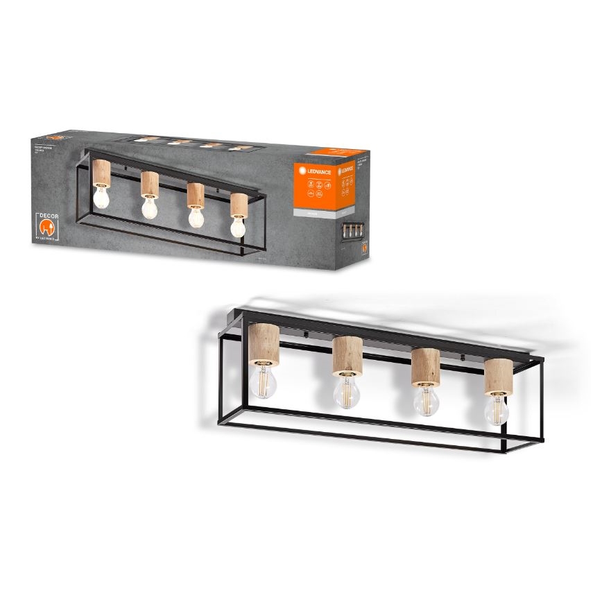 Ledvance - Plafonski luster DECOR 4xE27/15W/230V