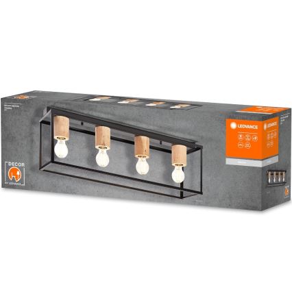 Ledvance - Plafonski luster DECOR 4xE27/15W/230V